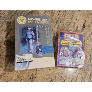 New! Size L/XL UST Net Pants & Jacket No See Um Misquito Headnet